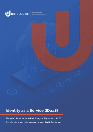 Ubisecure Identity as a Service - IDaaS Page 1