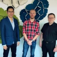 Oscar, Sebastian and Sami - course trainers Oscar, Sebastian, Sami