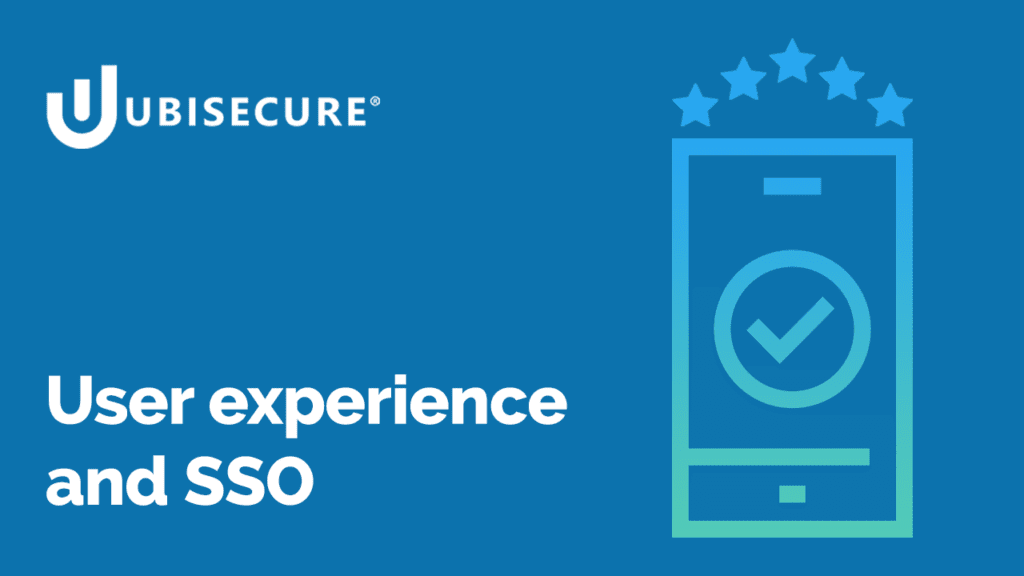 User experience and SSO