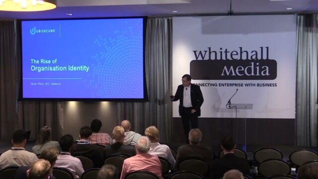 IDM Europe 2023 - The Rise of Organisation Identity - Simon Wood, CEO at Ubisecure video